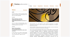 Desktop Screenshot of flamey-advocaten.be